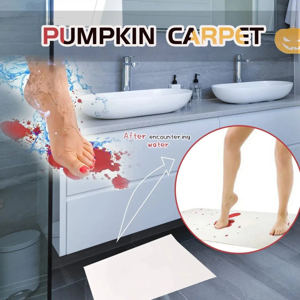 Color Changing Bloody Bath Mat